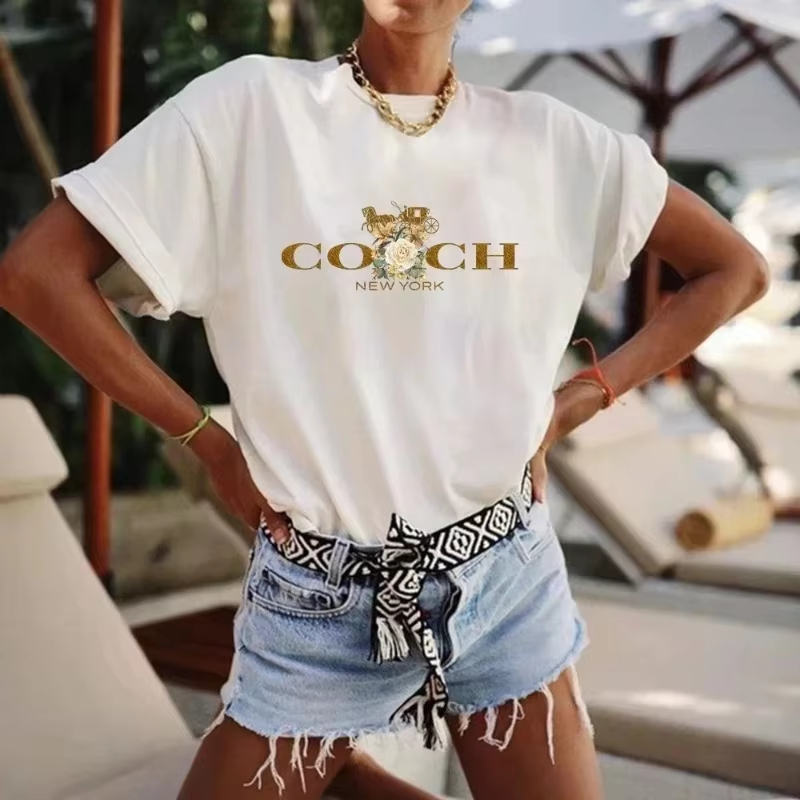 Streetwear Brand Logos - Camiseta de algodón con logotipo de
