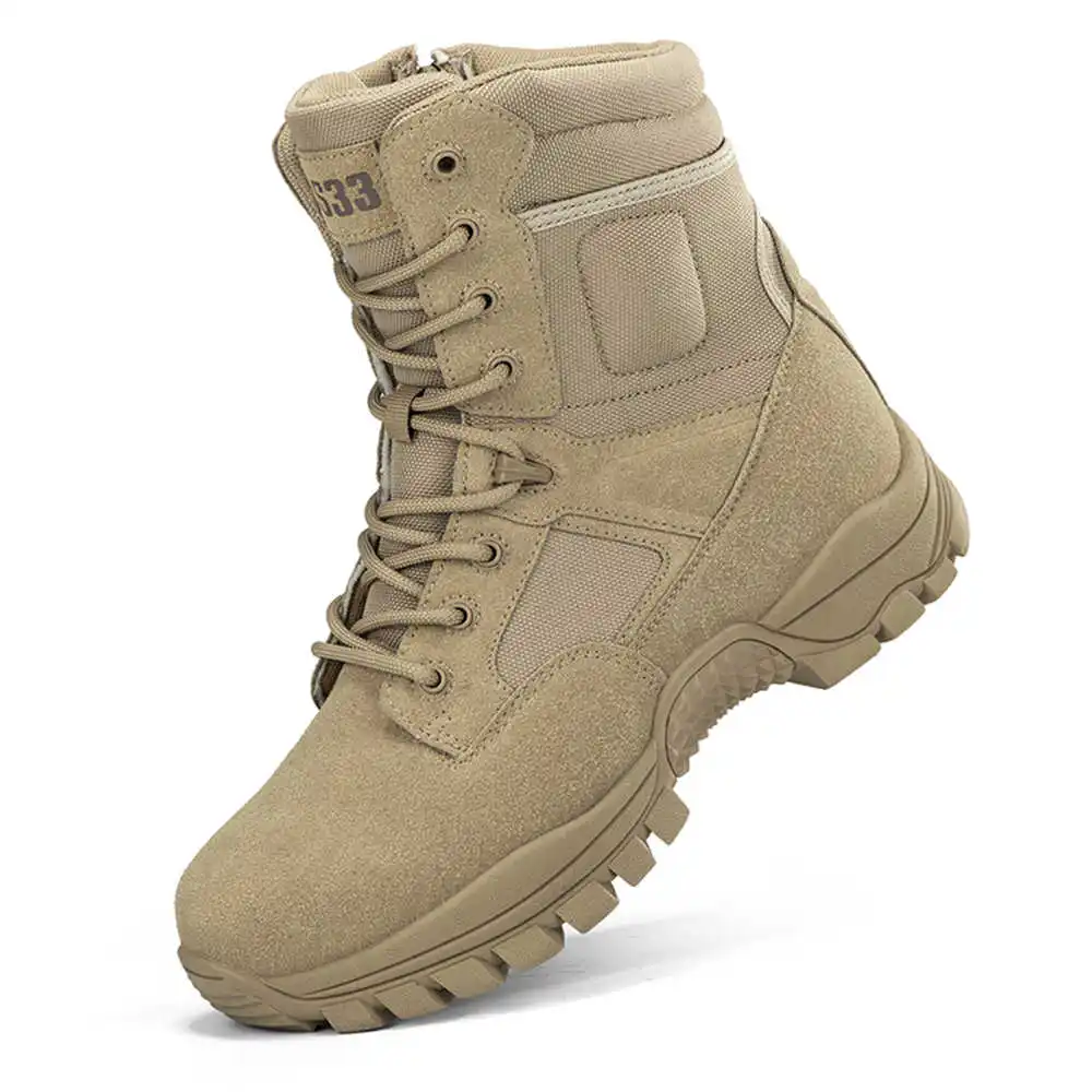 Streetwear Brand Name Ideas - Botas de senderismo de cuero genuino