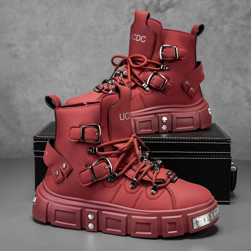 Streetwear Brand Luxury - Botas de marca originales para Hombre,