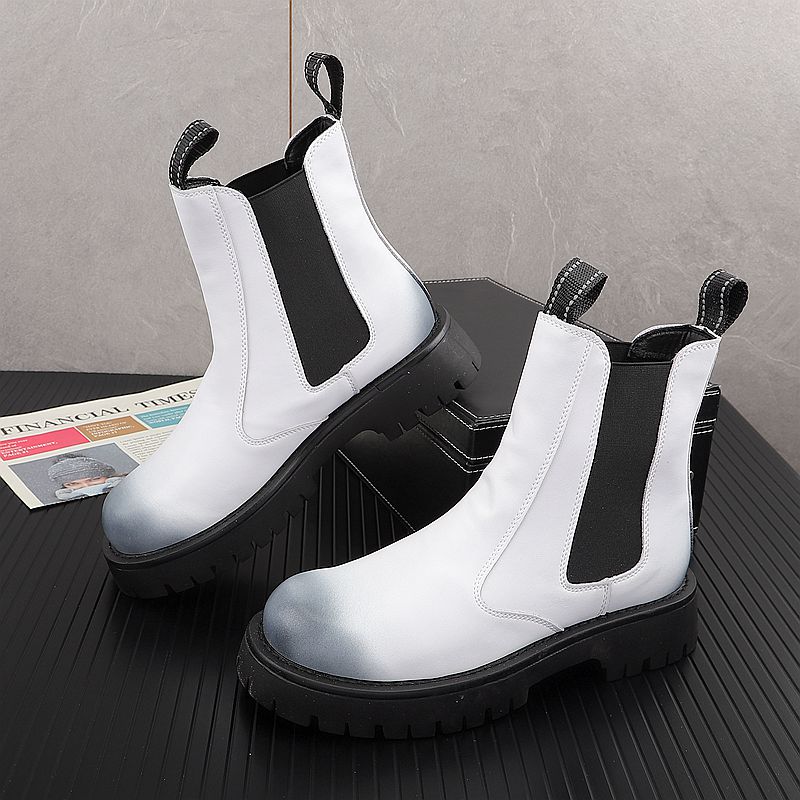 Streetwear Brand Luxury - Botas de cuero genuino de lujo