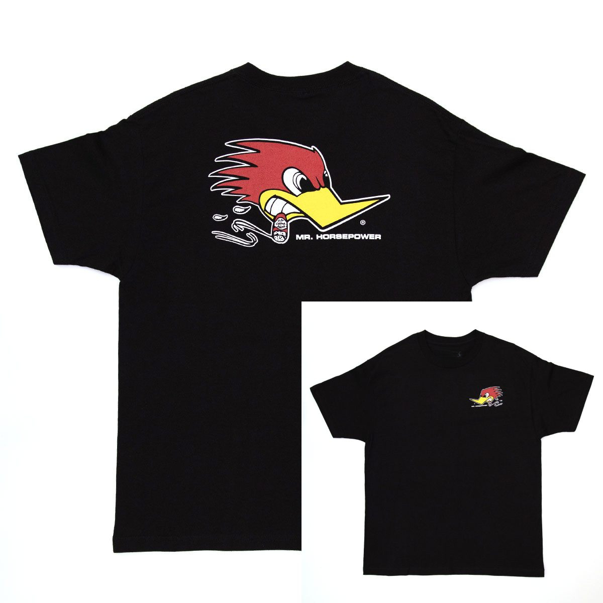 Streetwear Brand Logos - Camiseta con logotipo de Woodpecker rojo,