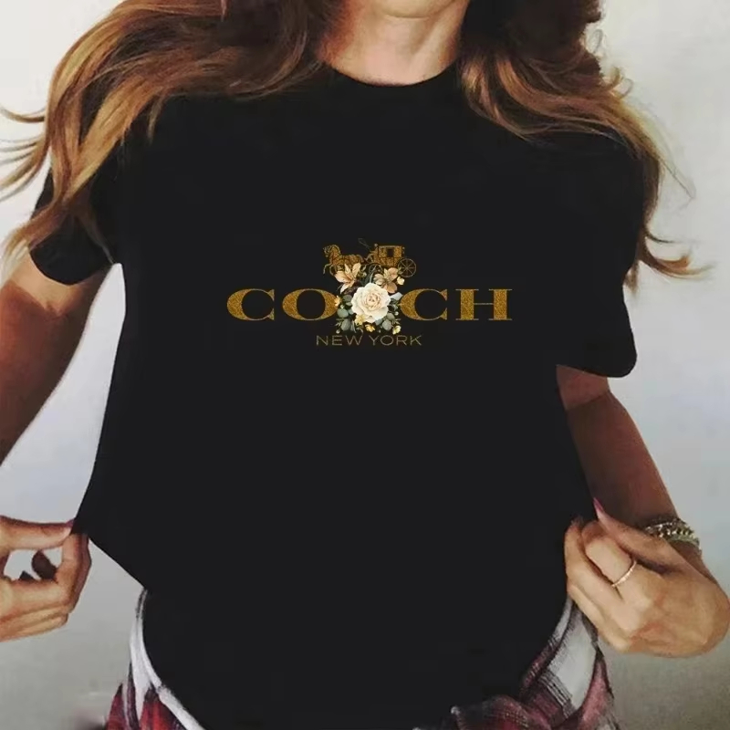 Streetwear Brand Flower - Camiseta Clásica con Logotipo de Carriage