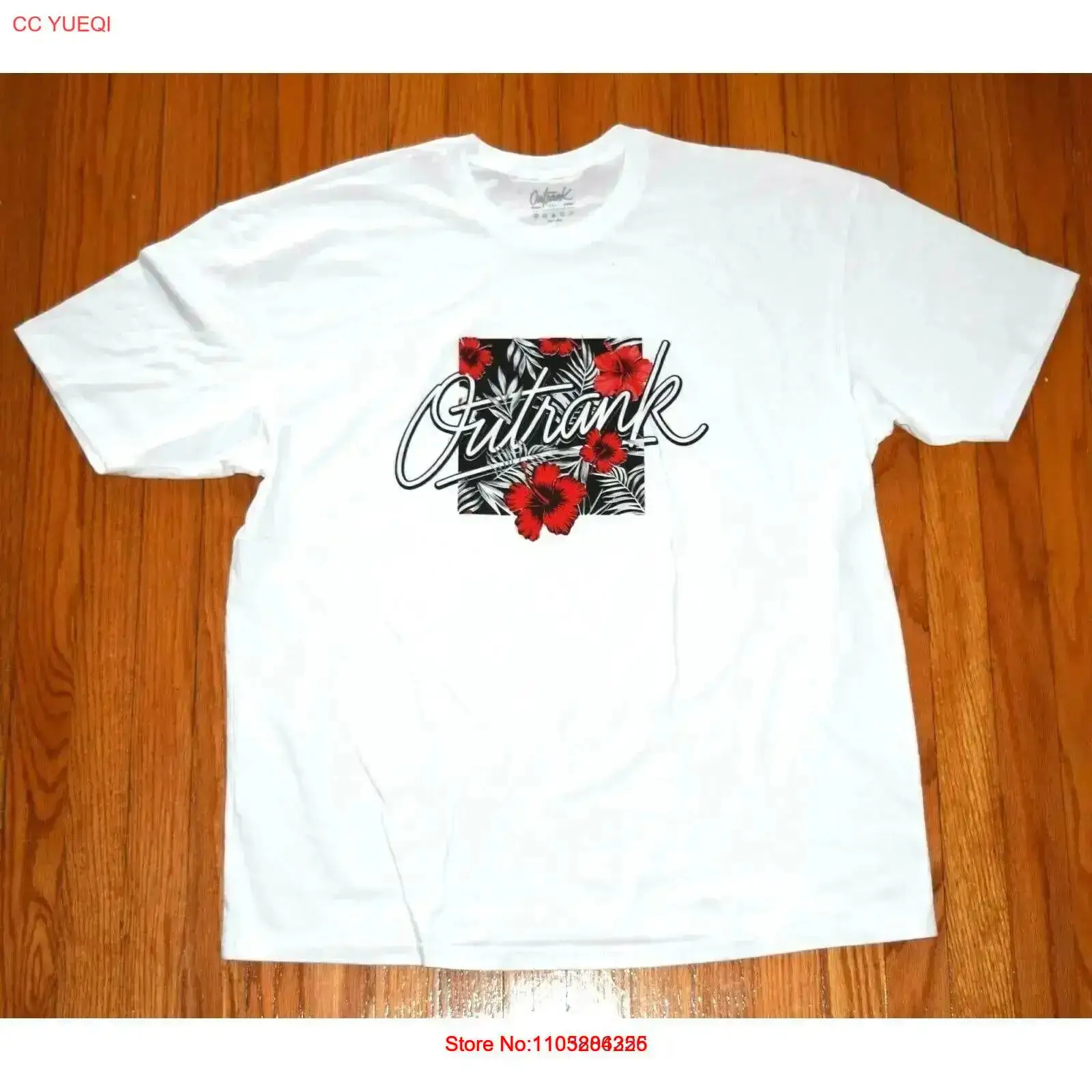 Camiseta Blanca OutRank Brand  - Streetwear Brand Flower reseña y precio