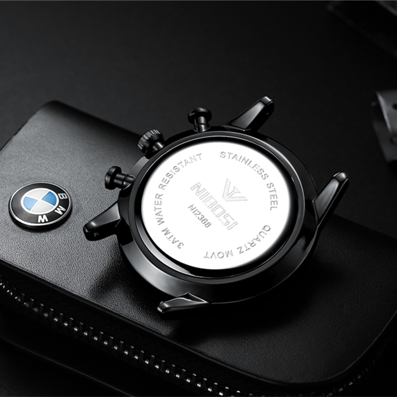 Relojes de moda NIBOSI para ho - Streetwear Brand Luxury reseña y precio