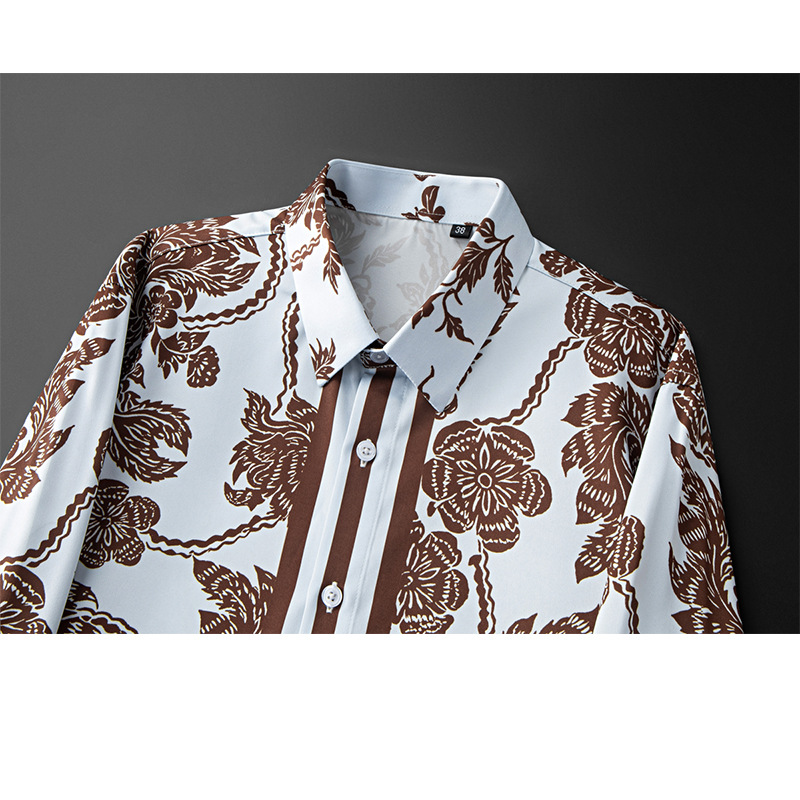 Camisa de Hombre con Estampado - Streetwear Brand Flower reseña y precio