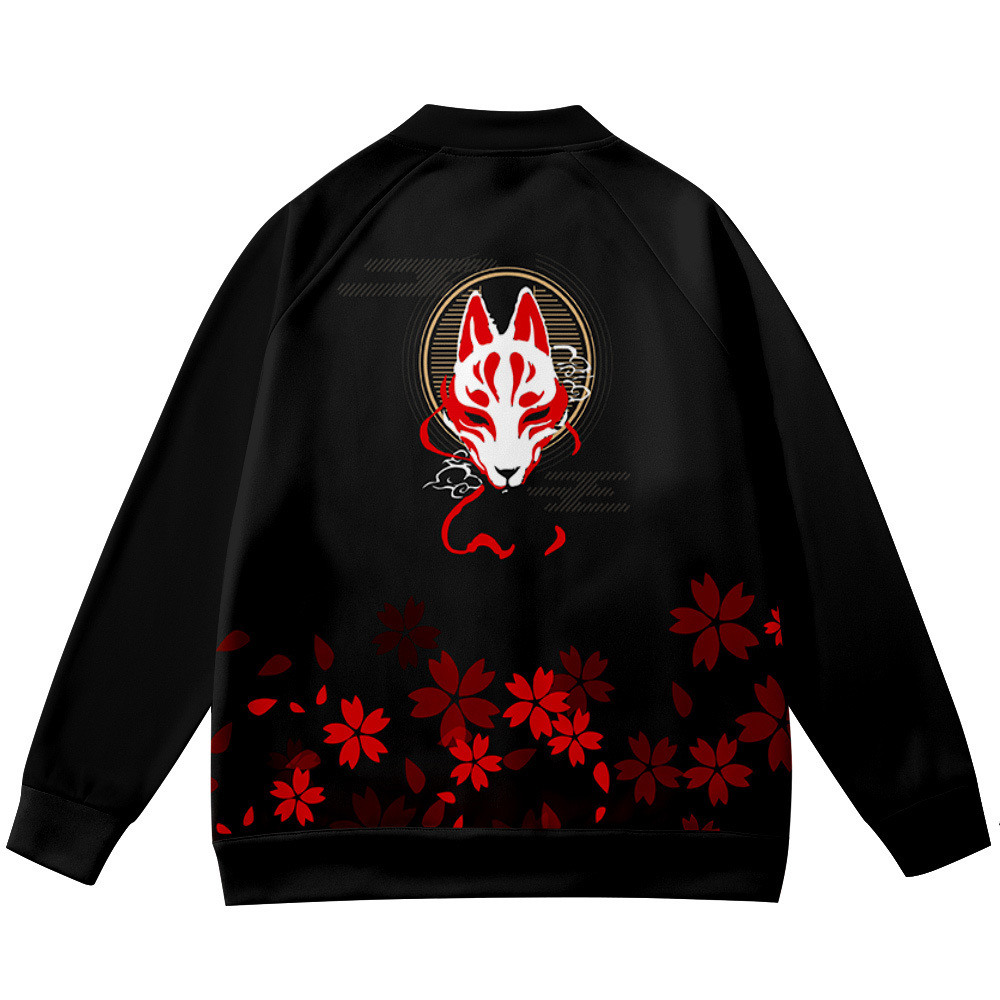 Abrigos Anime flor zorro 3D im - Streetwear Brand Flower reseña y precio