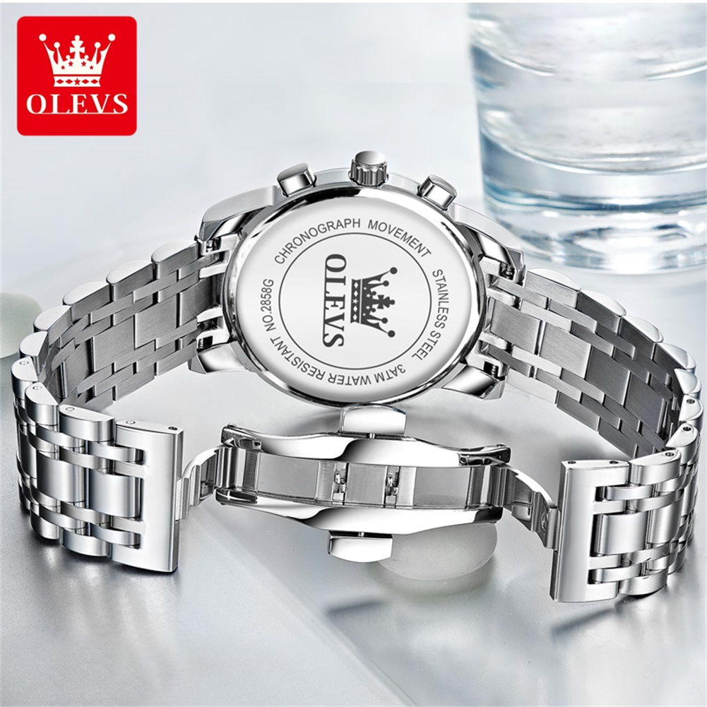 OLEVS Relojes populares para h - Streetwear Brand Luxury reseña y precio