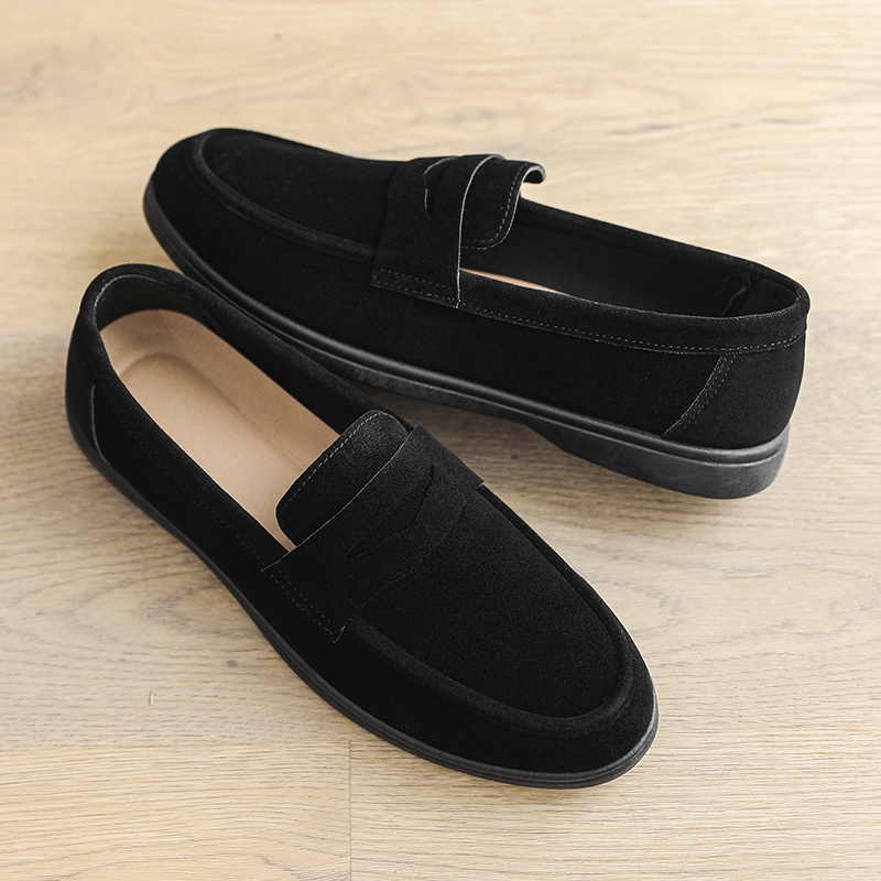 Zapatos informales de cuero ge - Streetwear Brand Luxury reseña y precio
