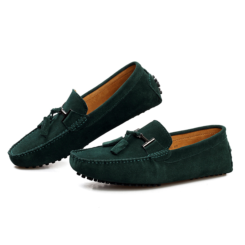 Mocasines de piel de ante para - Streetwear Brand Luxury reseña y precio