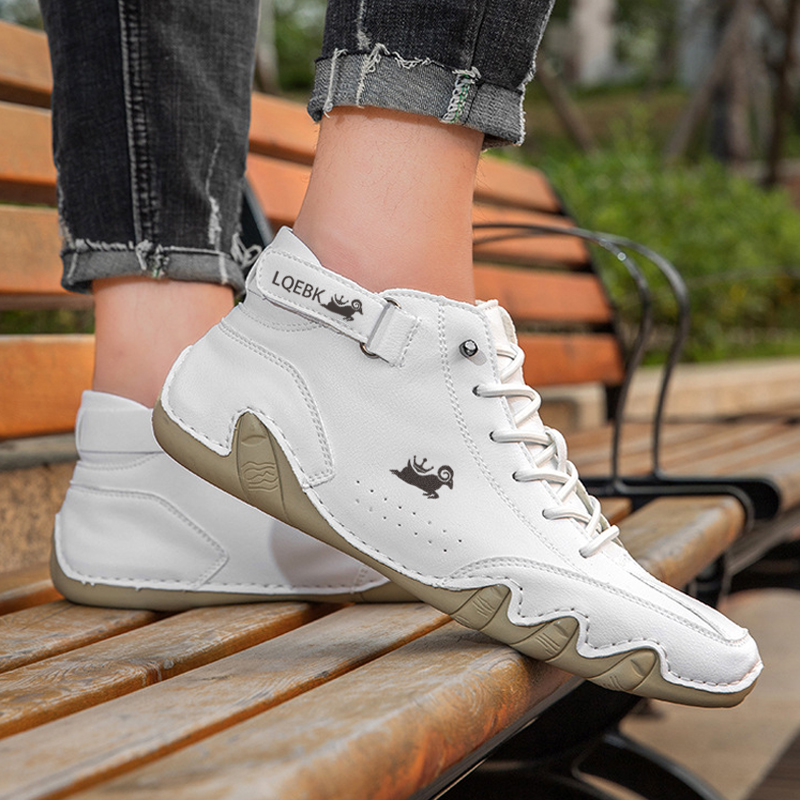 Zapatos de cuero para hombre,  - Streetwear Brand Luxury reseña y precio